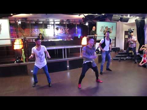 Johnny Vasquez - Salsa Intermediate Footwork_with music @ 7th Teesside Festival UK 2015