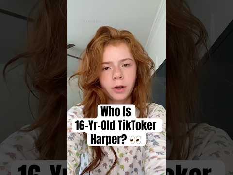 Who Is 16-Yr-Old TikToker Harper Zilmer?  #shorts #HarperZilmer #TikTokStar