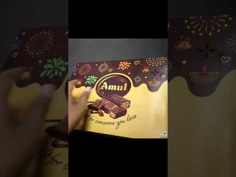 Amul Chocolate Box #shorts #darkchocolate