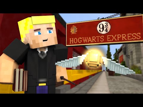 Track 9 ​3⁄4 & Goldener Schnatz!  - Harry Potter in Minecraft!  - Witchcraft and Wizardry - #2