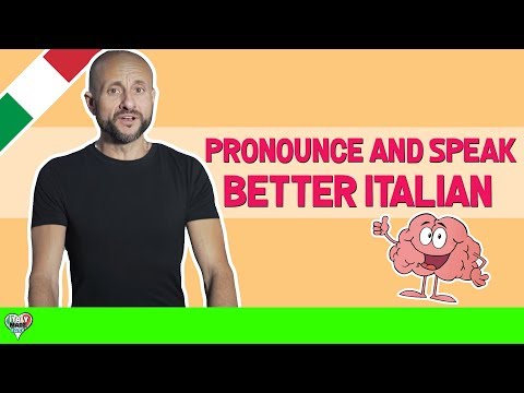 How to Improve YOUR Italian Pronunciation