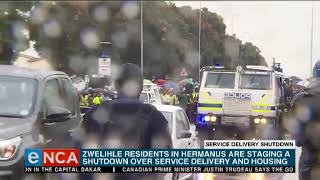 Hermanus residents march over service delivery