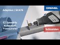 Dremel EZ SpeedClic: Kunststoff-Trennscheiben Video