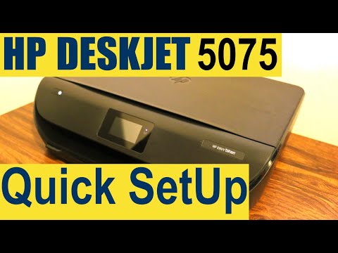 Thumbnail for HP Deskjet 5075 SetUp & Quick Unboxing & Review
