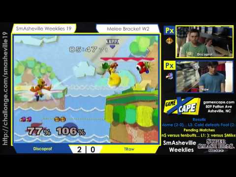 SW19 Winners' R2 - Discoprof (Peach) vs TRaw (Falco)