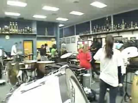 Salem Highschool Drumline Practice 2005