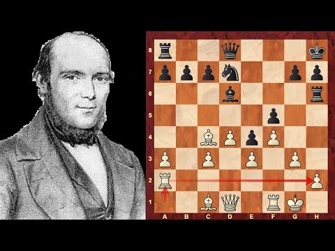 Classic Chess game: Adolf Anderssen vs Paul Morphy 1858 match: Anderssen Opening: General (A00)