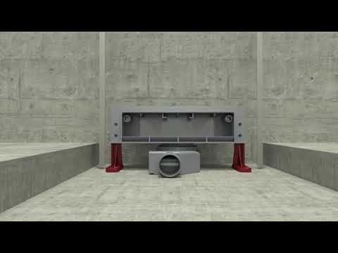 Монтаж трапа Pestan Confluo Wall Монтаж трапа Pestan Confluo Wall