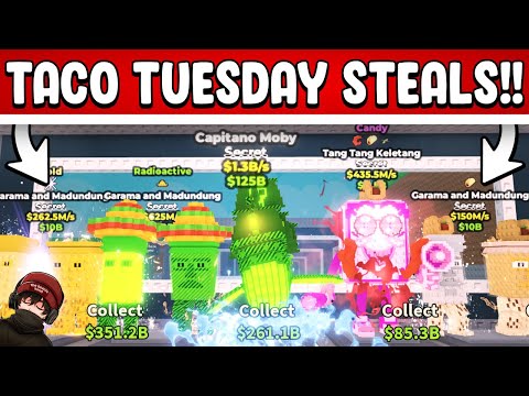 WE STOLE THE BEST TACO TUESDAY STEALS USING "BEANIE METHOD!" | STEAL A BRAINROT