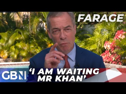 Nigel Farage CALLS OUT Sadiq Khan to respond to antisemitism in London - 'I'm waiting...'