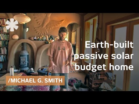 Earth-Built Passive Solar Home: Cob on the South, Straw Bale on the North