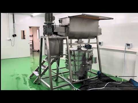 300 Ribbon Blender Machine | Industrial Powder Mixer Machine  | MixTech Machinery