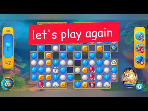 Fishdom 2022, no Boosters,  584  level  -  прохождение без бустеров,  584  уровень.