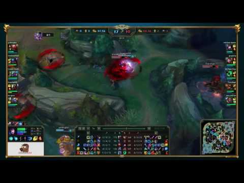 Game đấu siêu sao Bjergsen , Doublelift, insanityXXX,.... chalenger hightlight