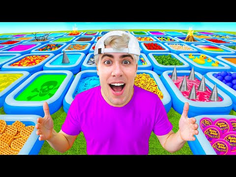 100 PISCINAS MISTERIOSAS SOLO 1 PARA GANAR !!