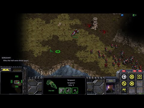 StarCraft: Remastered - Insurrection Remastered Campaign Mission 1 - Lost Souls
