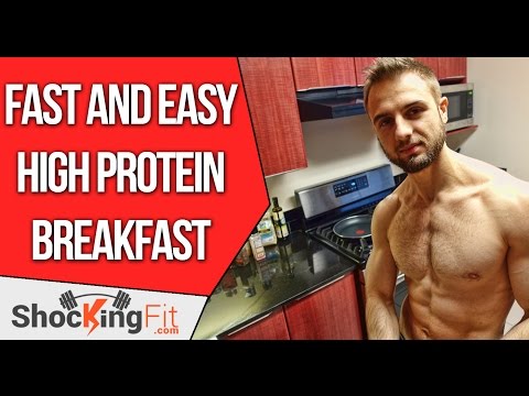 Easy High Protein Breakfast Under 5 Minutes Video