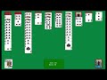 Windows XP Spider Solitare 2001 PC Game