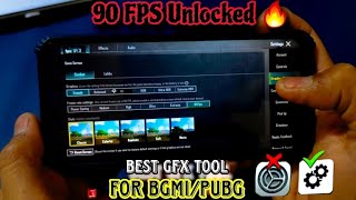 Best GFX TOOL For Bgmi/Pubg 90FPS Unlocked 🔥✔️#pubgmobile