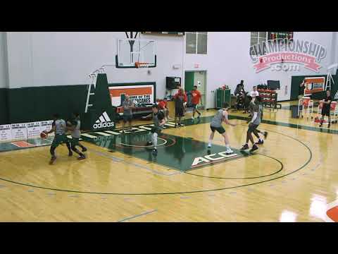 3-on-3 Basketball Practice Drill from Jim Larranaga!