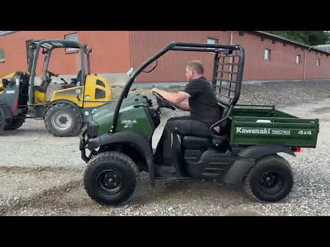 Video: Kawasaki Mule SX 4x4 UTV  m. tip lad 1