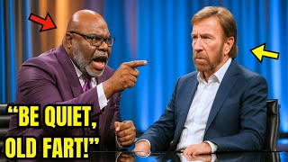 Be Quiet, Old Fart — T.D. Jakes INSULTS Chuck Norris on LIVE TV, But His Response Shocked Millions