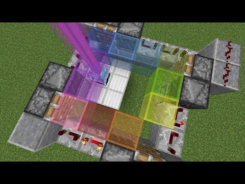 Compact Color Changing Rainbow Beacon 1 13 Minecraft Map