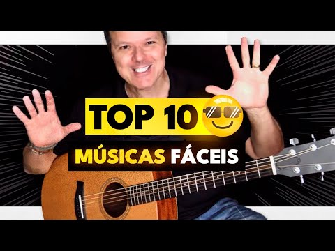 Aula de Violão: Top 10 MÚSICAS que todo iniciante deveria saber! (sem pestana)