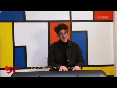 Gjon's tears - Interview and live "Babi"&"Répondez-moi" - "Alles wird gut" live 28-03-20 @SRF