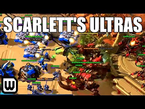 Starcraft 2: ULTRALISK ALL IN! (Scarlett vs TY)