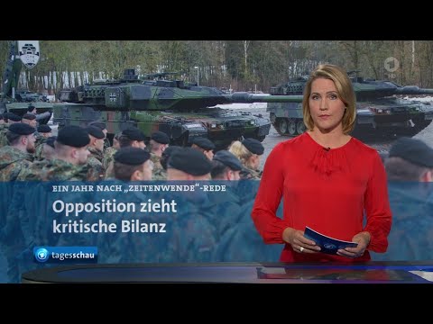 tagesschau 20:00 Uhr, 27.02.2023