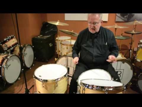 Steve Maxwell Vintage Drums - (Introducing the Craviotto Vintage Series Poplar Kit! 12/21/13)