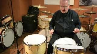 Steve Maxwell Vintage Drums - (Introducing the Craviotto Vintage Series Poplar Kit! 12/21/13)