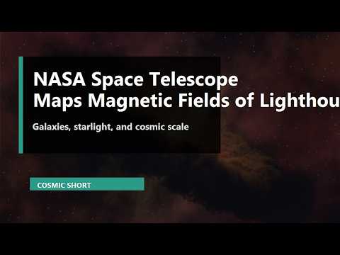 NASA Space Telescope Maps Magnetic Fields of Lighthouse Pulsar