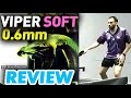 Review Dr Neubauer VIPER SOFT 0 6 Mm LONG PIPS Rubber For BLOCK And CHOPPING Good Effect Test