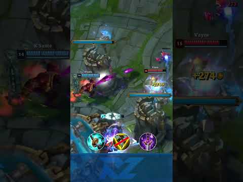 New Vayne Build Taking Over Solo Queue #shorts #leagueoflegends