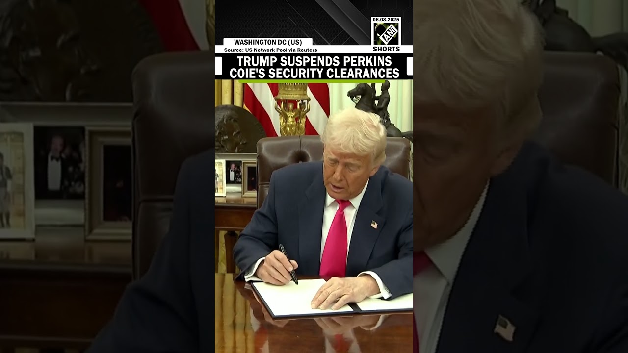 Trump revokes security clearances for Perkins Coie over DEI policies