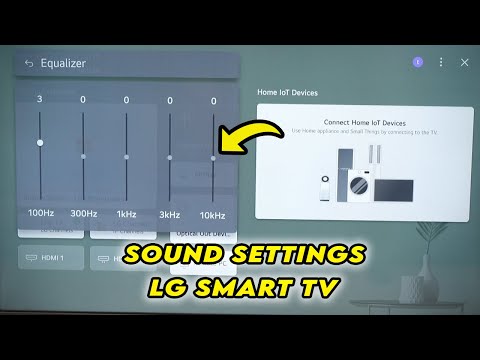 LG Smart TV: How to Adjust Change the Sound Settings