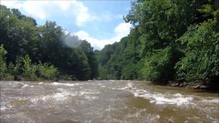 preview picture of video 'Little Conemaugh River - Park of 1889 to Mineral Point'