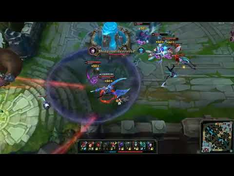 League of Legends - DWG Jhin Teamfight (Triplekill)