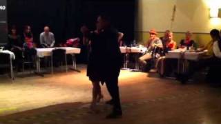 Tihamer Bogdan and Katalin Czidor  dancing Fumando espero.