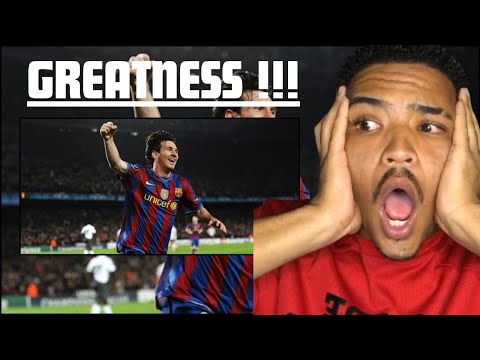 Reacting To Lionel Messi Career Highlights For The First Time