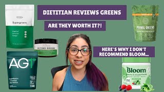 Dietitian Reviews Best Greens Powders - Here's what I like a