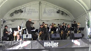 Alicia playing at the Detroit Jazz Festival