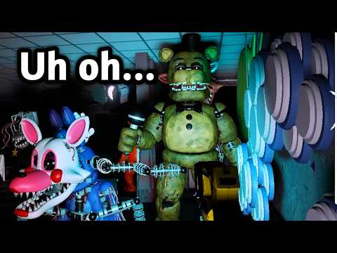 Roblox Fnaf Coop But I Only Stay In One Room...