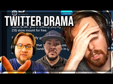 Asmongold Twitter Drama With FinalBossTV And Towelliee (Patch 8.2 Store Mount "/Spit")
