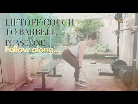 Phase One Bodyweight Strength Workout for LIFTOFF: Couch to Barbell w 30-second rests. Follow along!