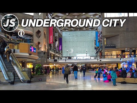 The MASSIVE Underground City | Exploring Montreal's RESO (Feb 2023)