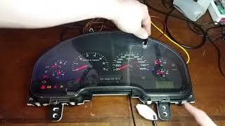 How to test a Ford Instrument Gauge Cluster