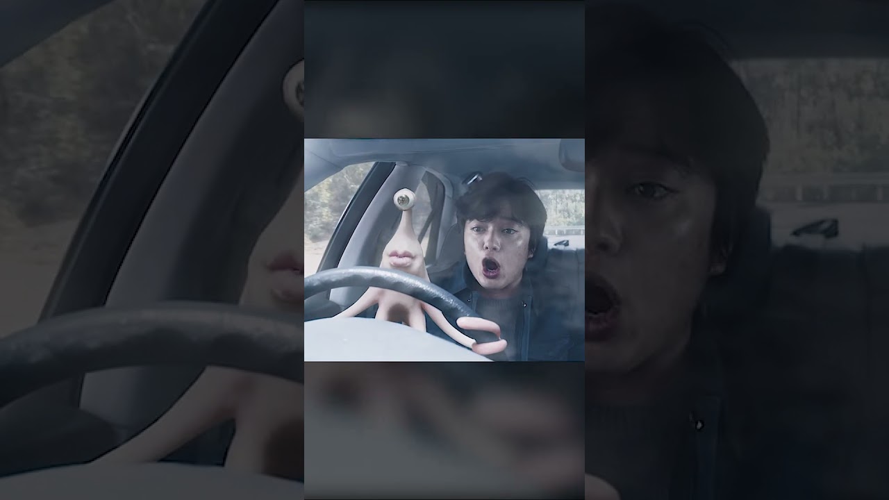 本当に大変だね #寄生獣 #そめたに しょうた #橋本愛 #映画